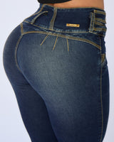 Jean Dama Skinny Azul