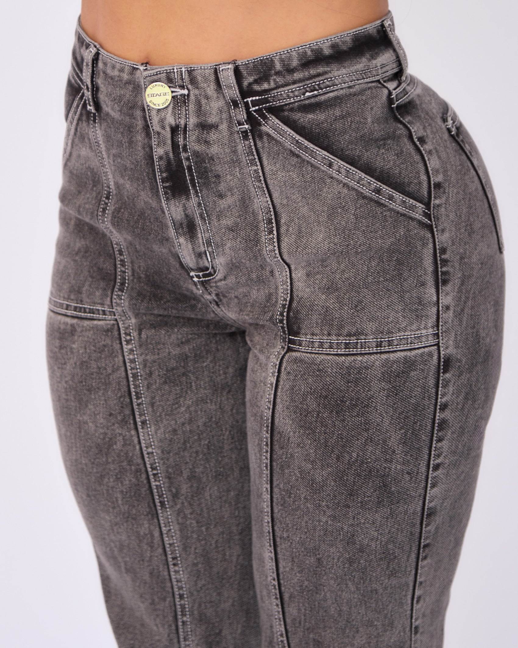 Jeans recto skybleach