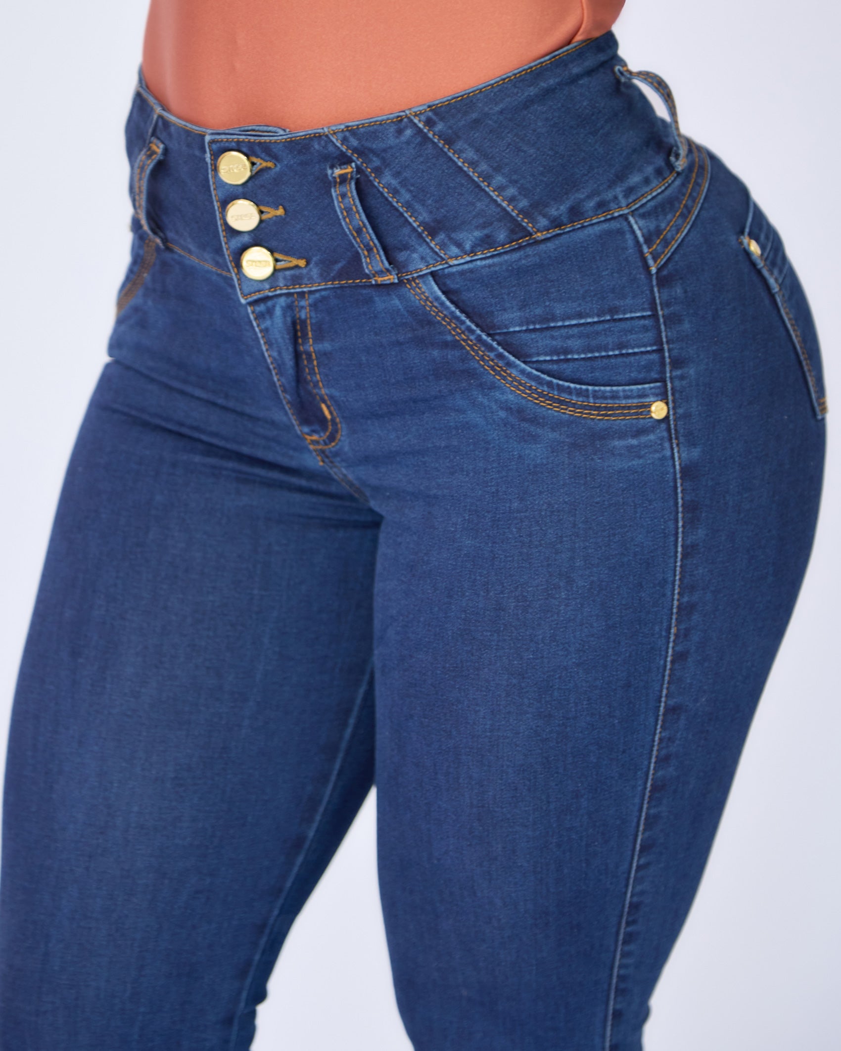 Jean Skinny azul oscuro