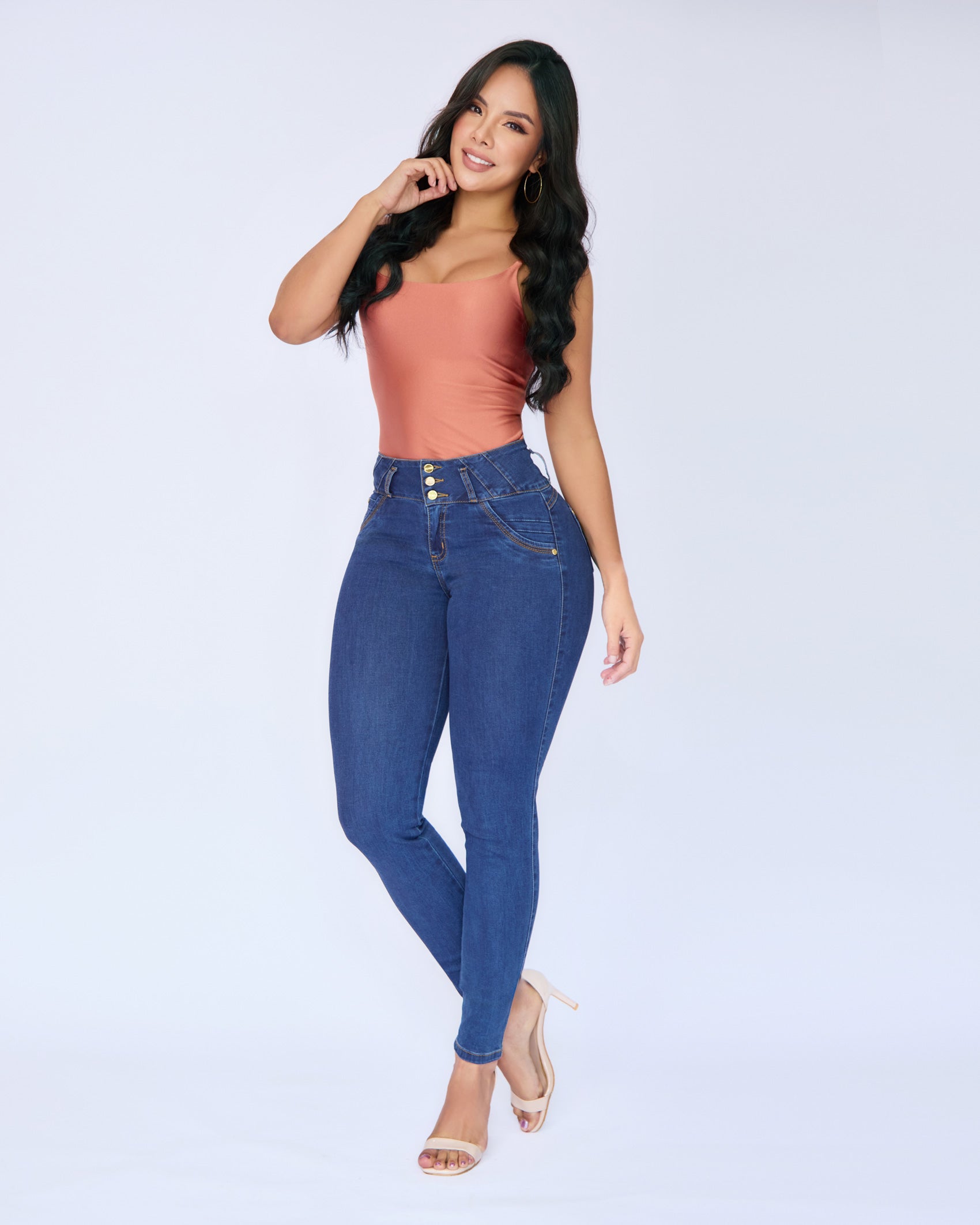 Jean Skinny azul oscuro