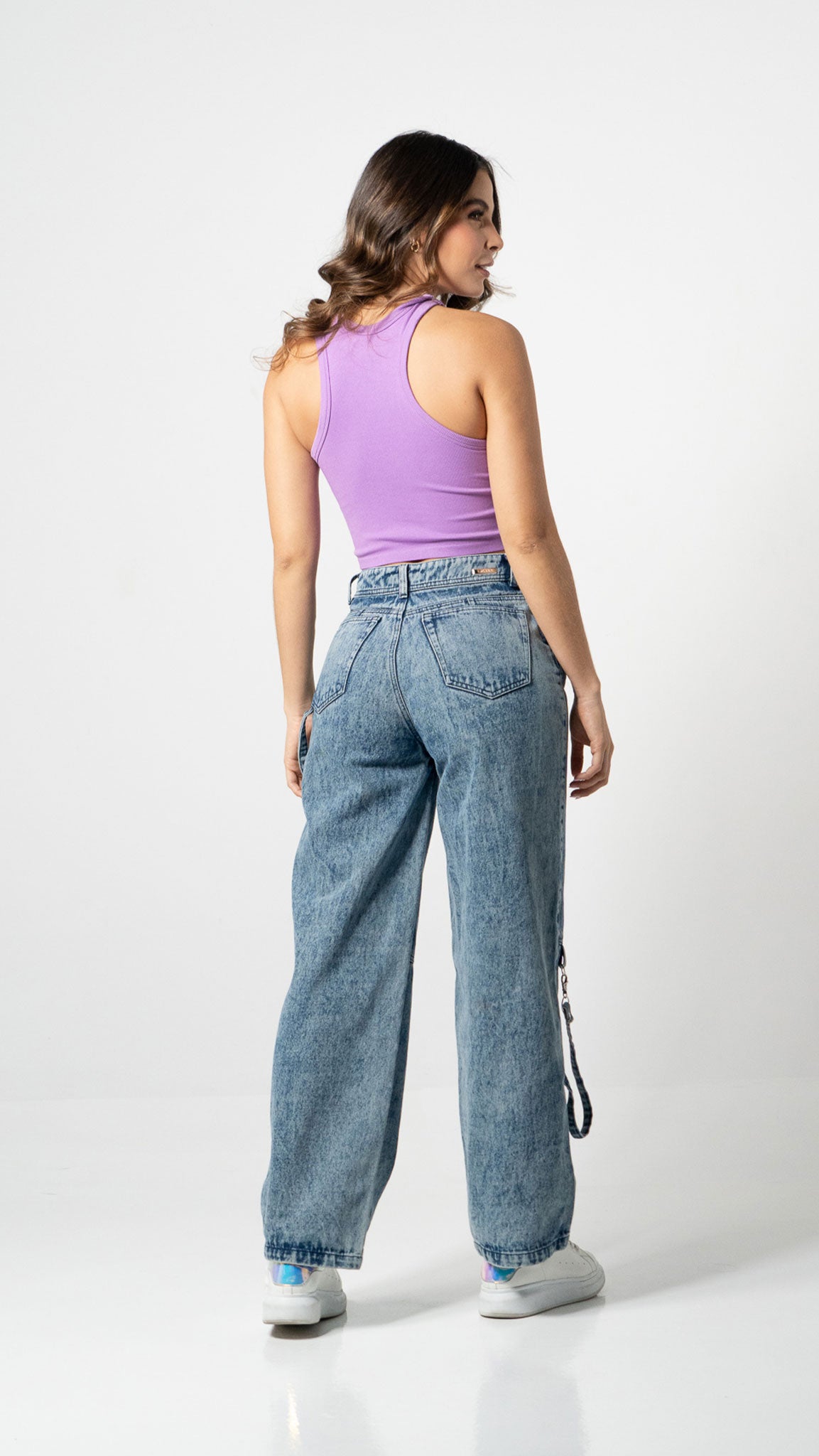 Jean Wideleg skybleach claro