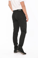 Esencial Jeans Hombre 21121310 - Negro T con rotos